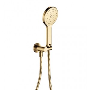 Kaya Hand Shower, Round Plate, Urban Brass